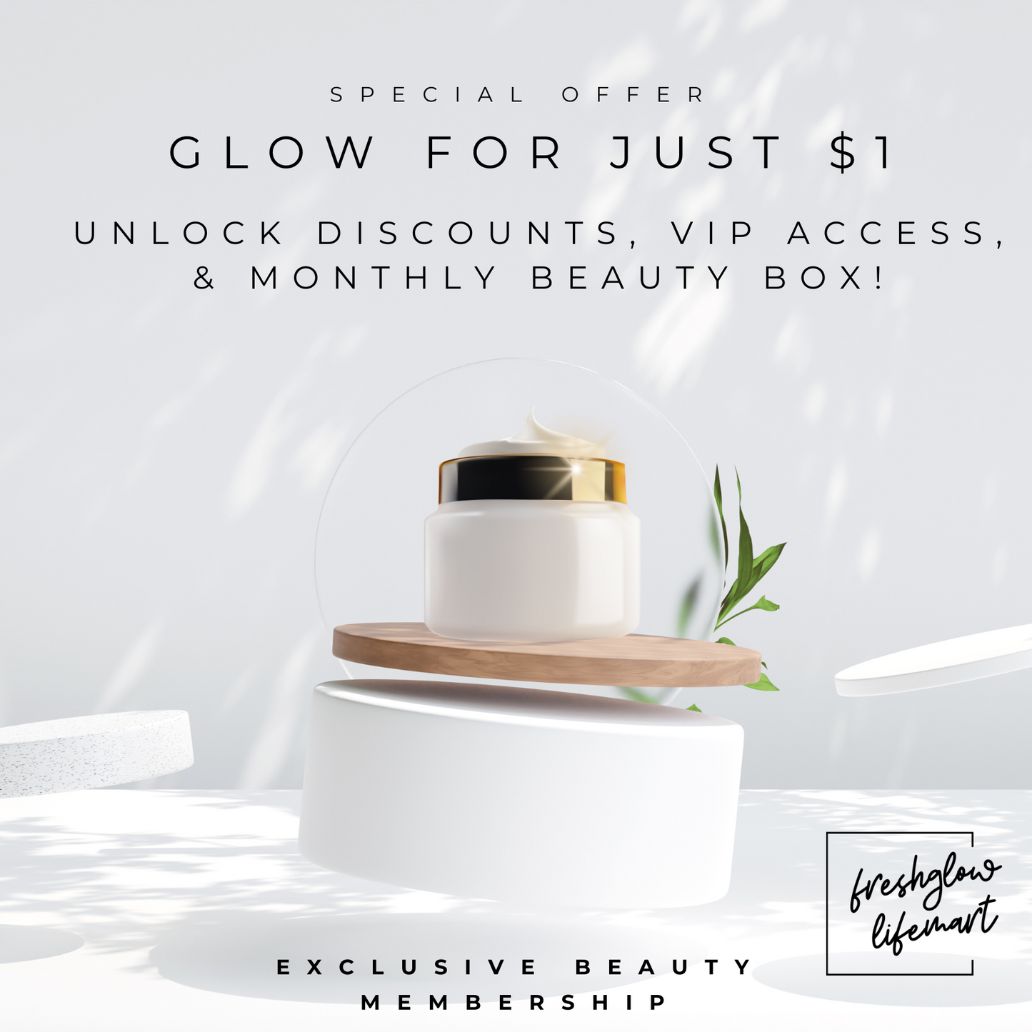 Exclusive Beauty Membership - Unlock Discounts, Personalized Skincare, VIP Access & Monthly Beauty Box!