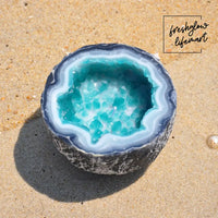 Aquamarine Candle