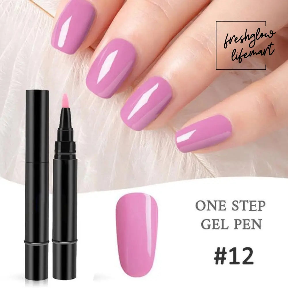 One Step Nail Gel Pen #12