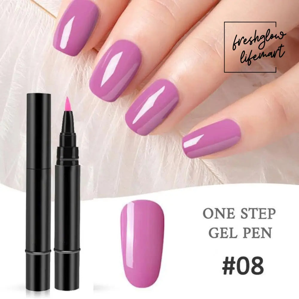 One Step Nail Gel Pen #8