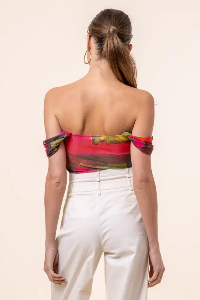 Strapless top TOPS