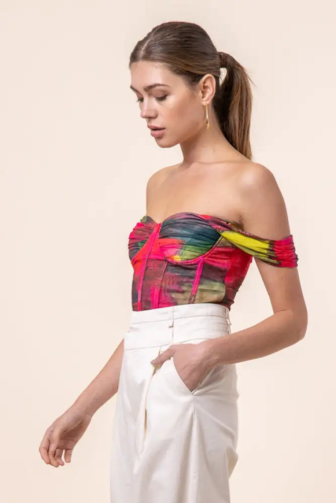 Strapless top TOPS