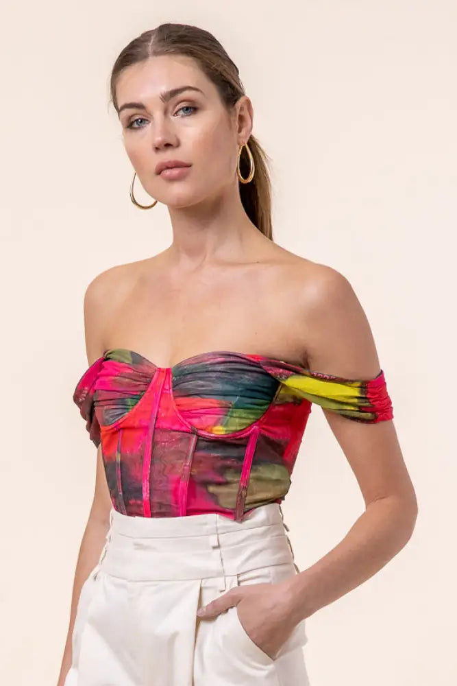 Strapless top TOPS