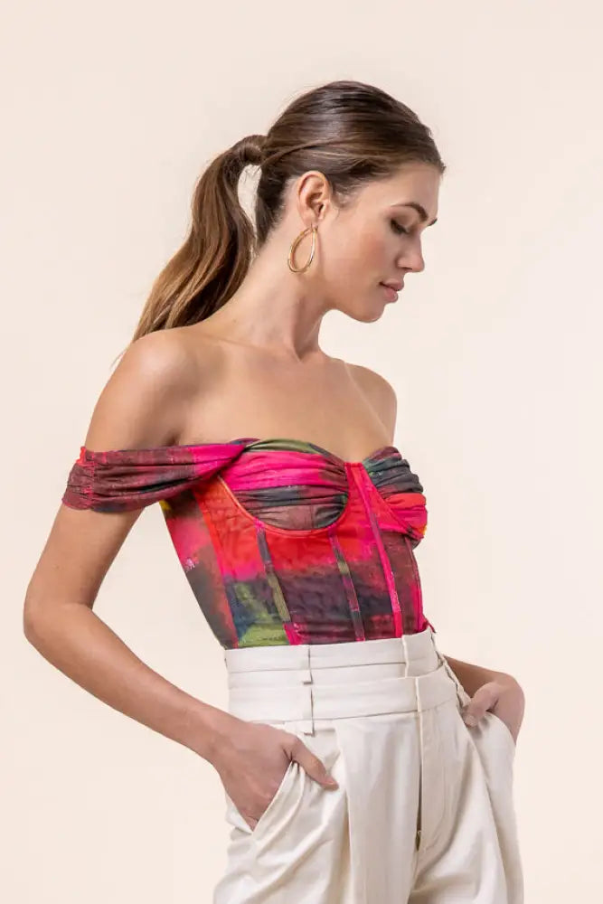 Strapless top TOPS