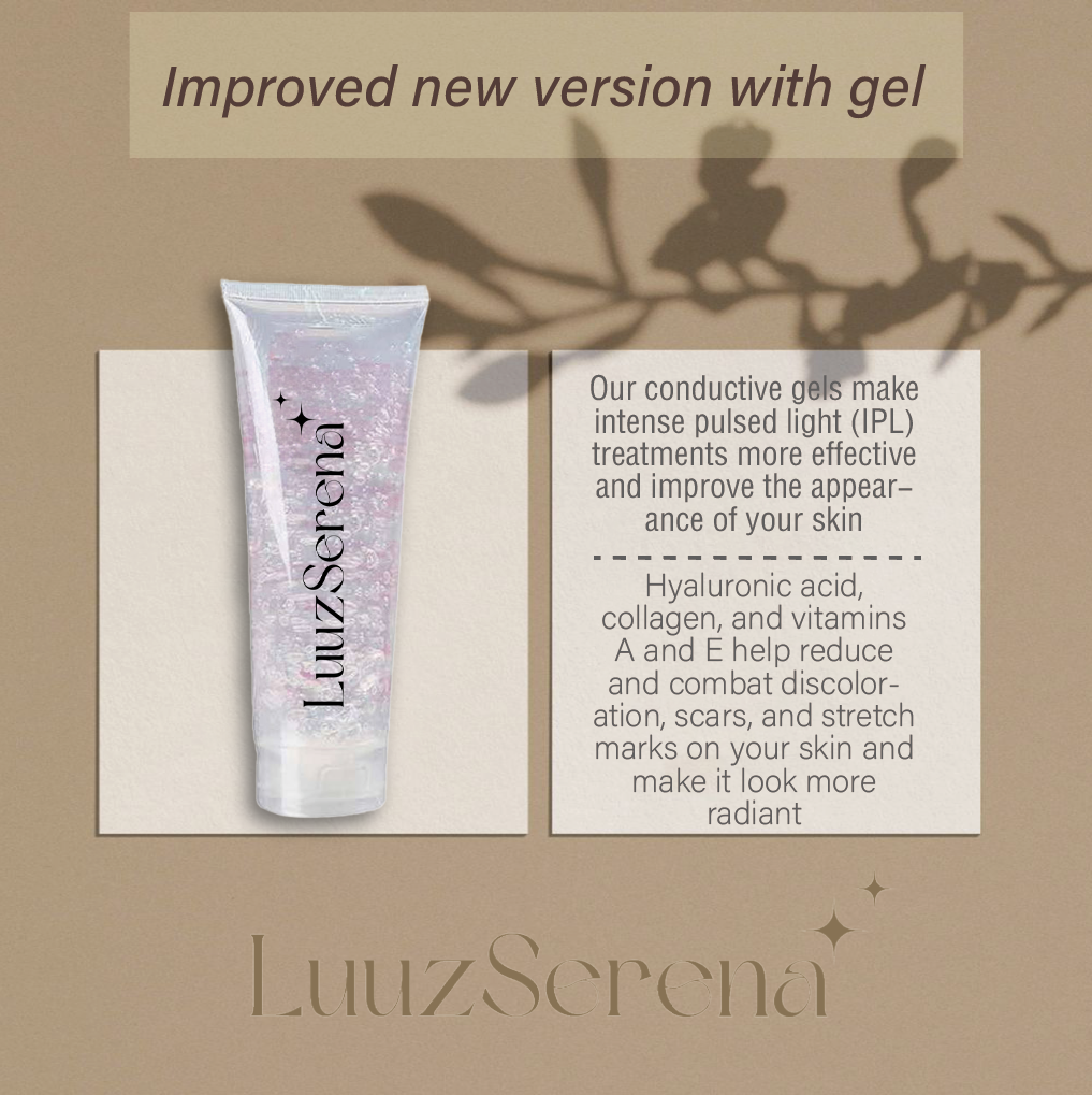 LuuzSerena IPL Soft Hair Removal Device + Conductive Gel Gift