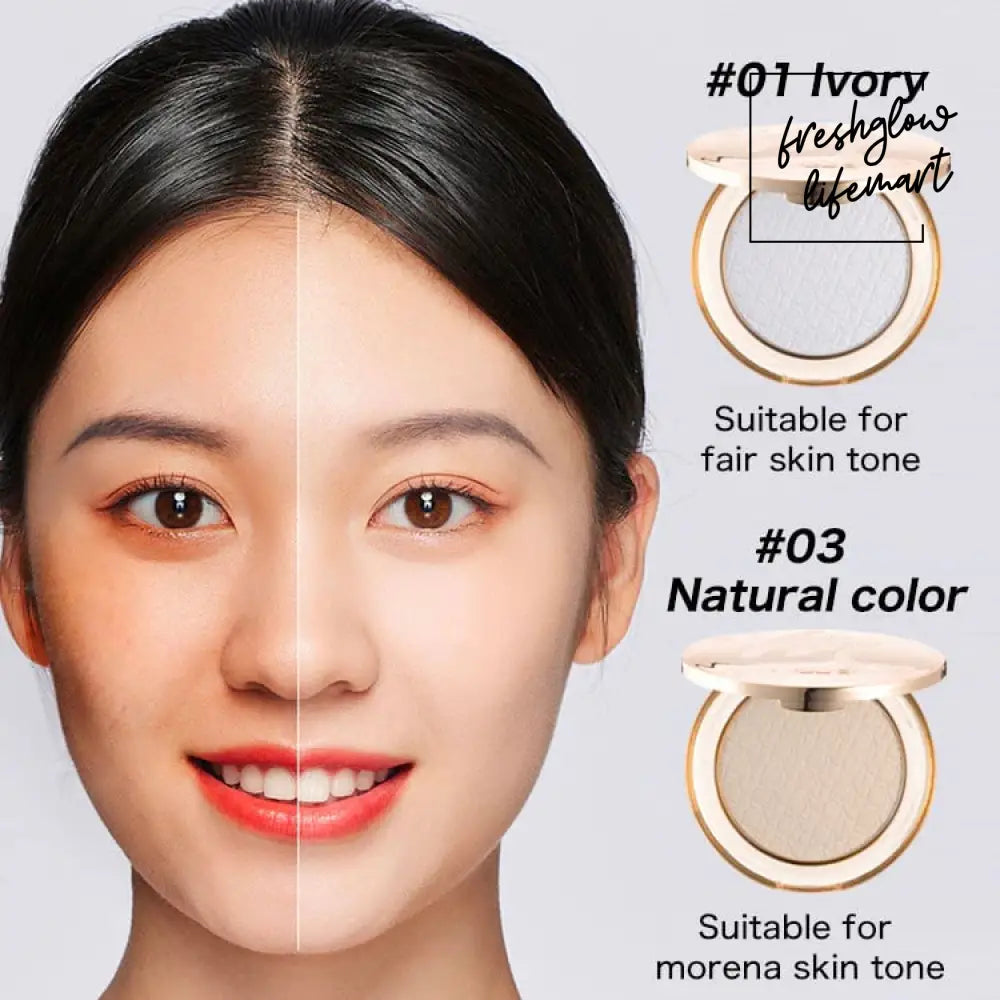 GOLDEN DIAMOND FACE PRESS POWDER #01 Ivory powder