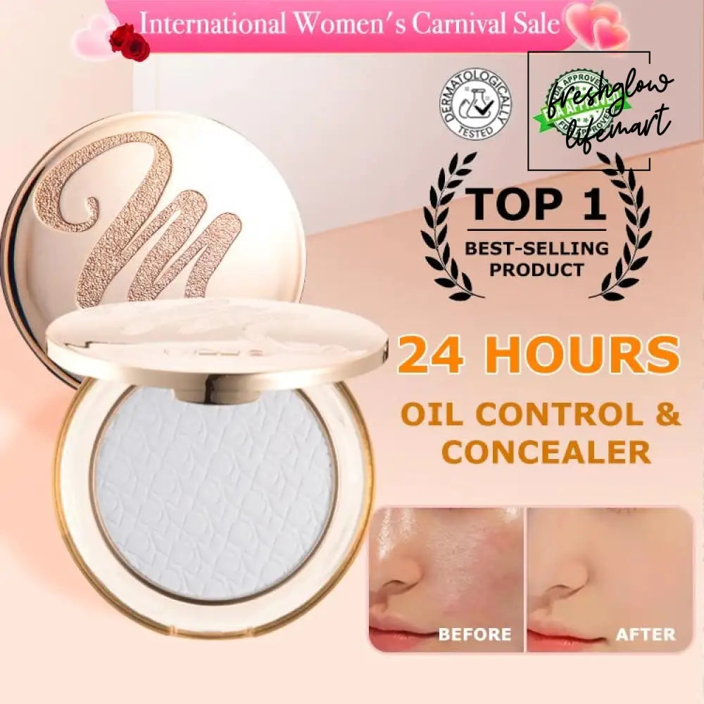 GOLDEN DIAMOND FACE PRESS POWDER
