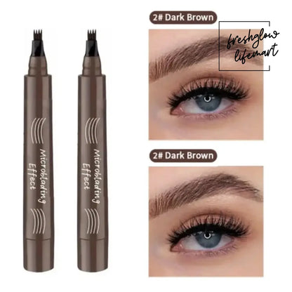 🔥LAST DAY - BUY 1 GET 1 FREE JUST $8.49 EACH🔥2025 Upgraded Natural Brows Eyebrow Pen Dark Brown / 🔥Dark Brown