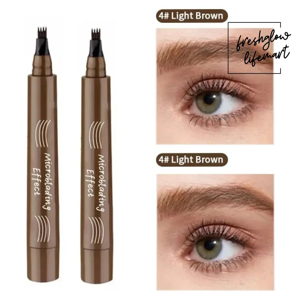 🔥LAST DAY - BUY 1 GET 1 FREE JUST $8.49 EACH🔥2025 Upgraded Natural Brows Eyebrow Pen 🔥Light Brown / 🔥Light Brown