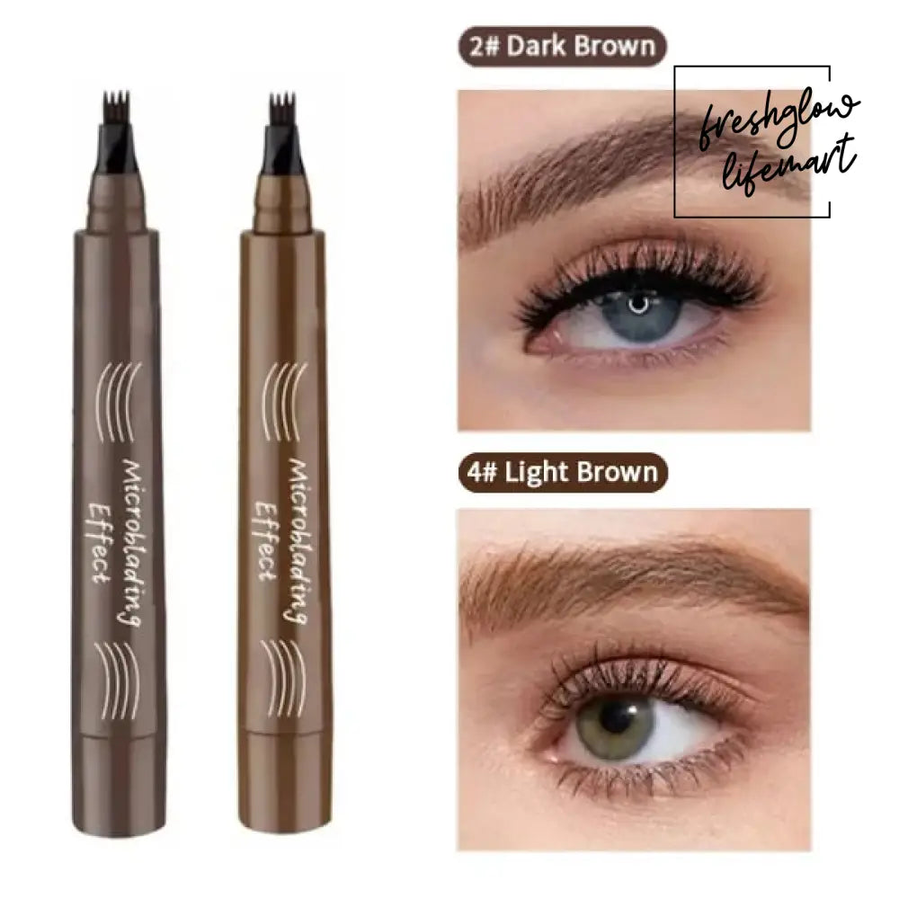 🔥LAST DAY - BUY 1 GET 1 FREE JUST $8.49 EACH🔥2025 Upgraded Natural Brows Eyebrow Pen 🔥Light Brown / 🔥Dark Brown