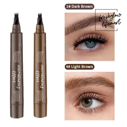 🔥LAST DAY - BUY 1 GET 1 FREE JUST $8.49 EACH🔥2025 Upgraded Natural Brows Eyebrow Pen 🔥Light Brown / 🔥Dark Brown