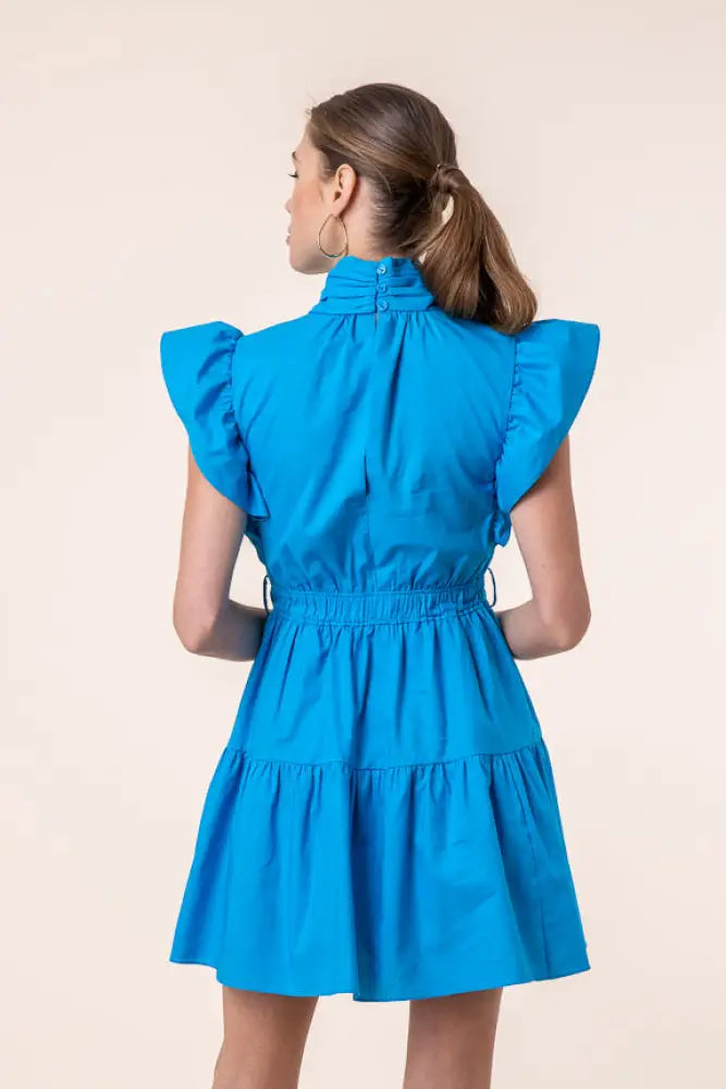 OCEAN MINI DRESS DRESSES