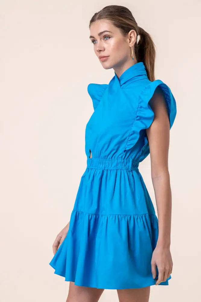 OCEAN MINI DRESS DRESSES