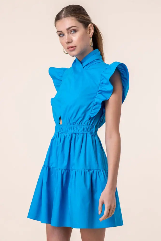 OCEAN MINI DRESS DRESSES