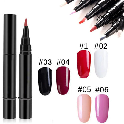 One Step Nail Gel Pen From #1 to #6