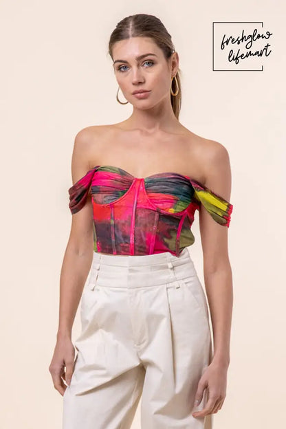 Strapless top TOPS