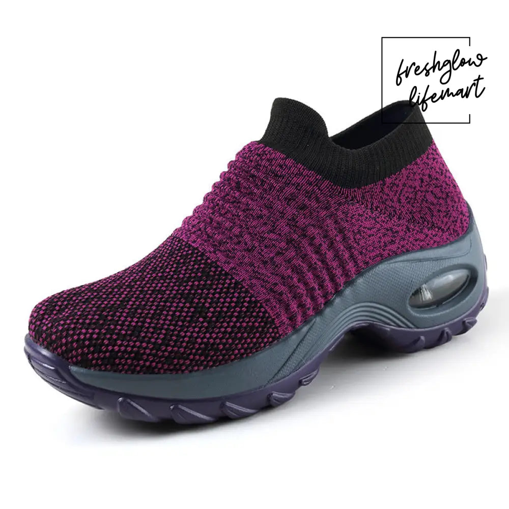 Women’s Walking Shoes Rose Red / 35